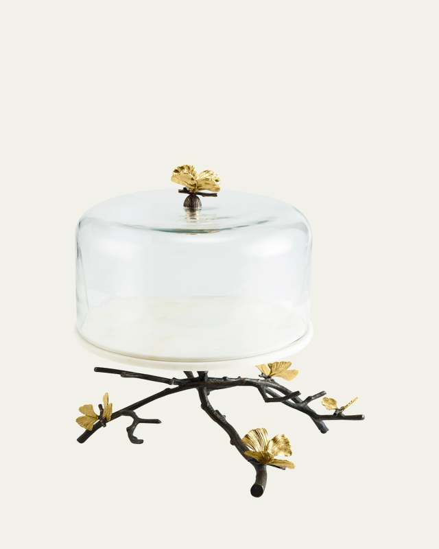 Butterfly Ginkgo Cake Stand